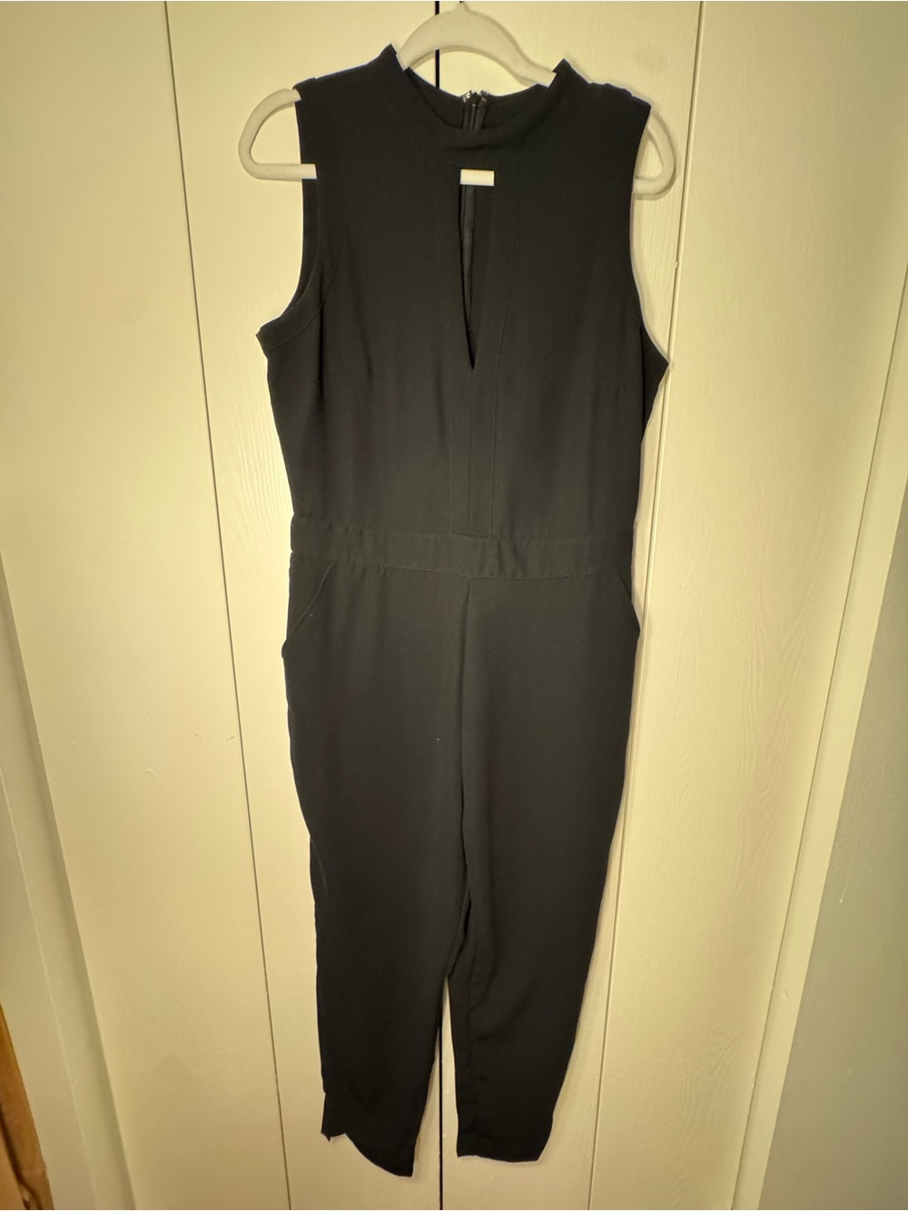 Sleeveless Black Jumpsuit